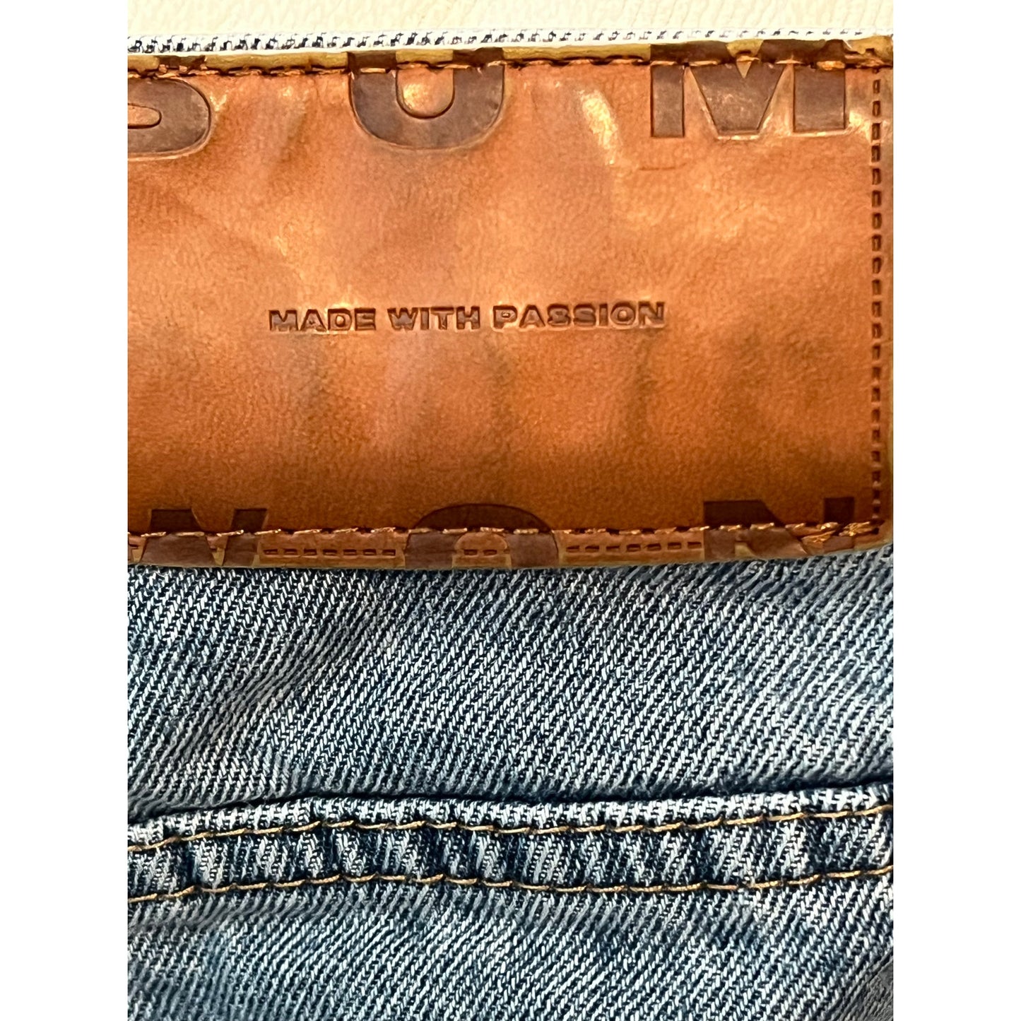 Sumwon Baggy WIde Leg Blue Jeans Unisex 30x27