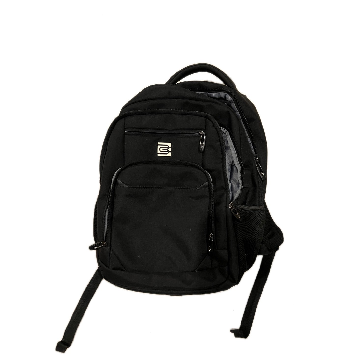 Bruno Cavalli Padded Computer Black Backpack