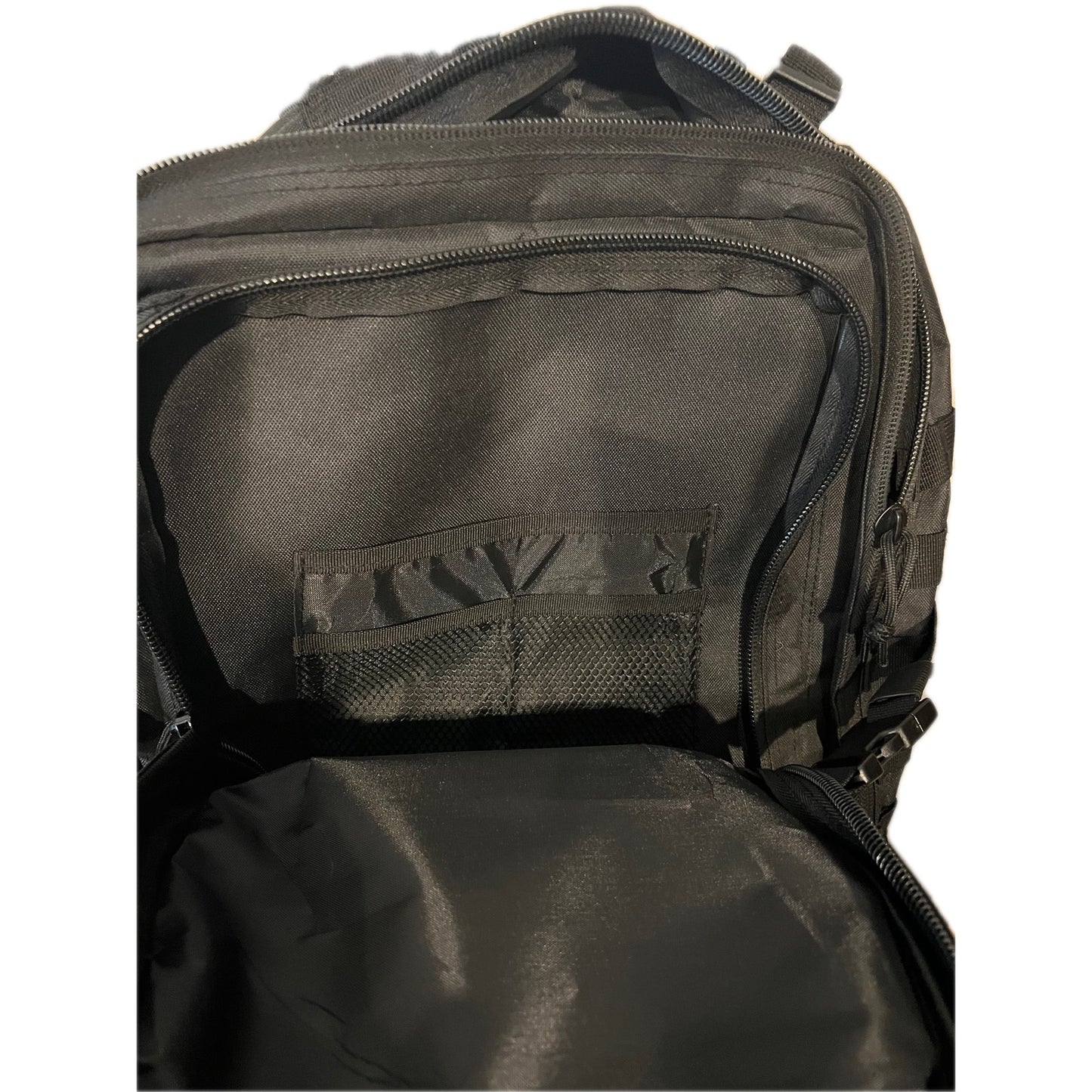 Generic Black Canvas Tactical Backpack