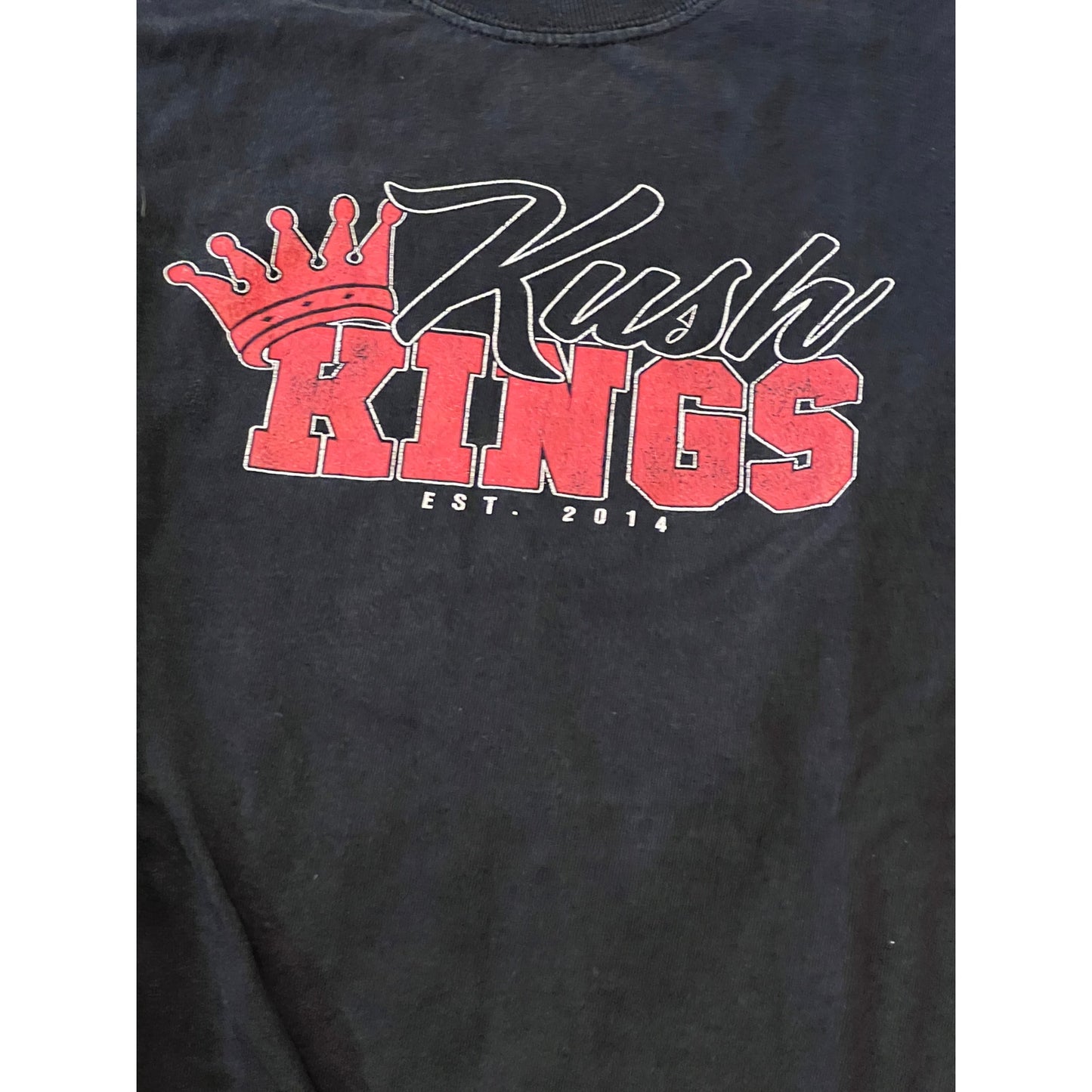 Gildan Kush Kings Black T-Shirt Mens M