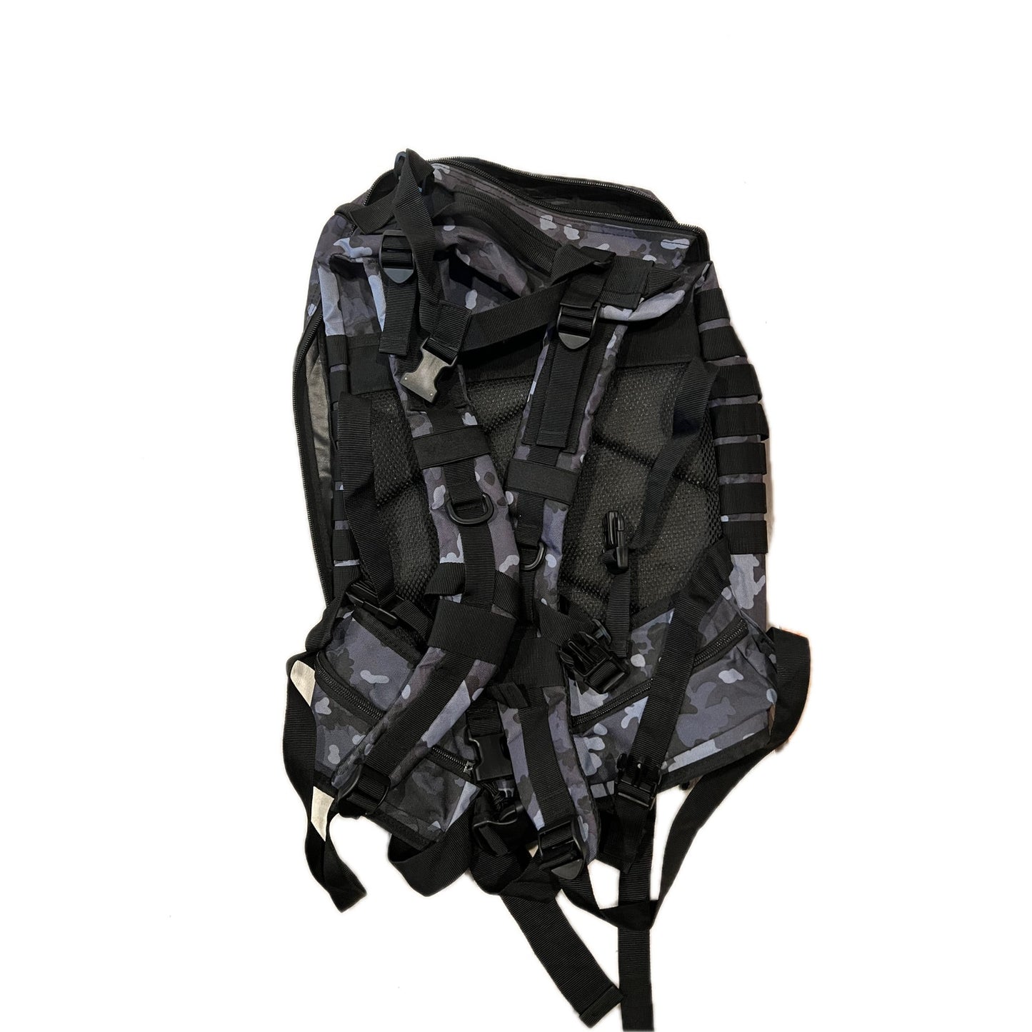 Generic Gray Black Tactical Backpack 36L