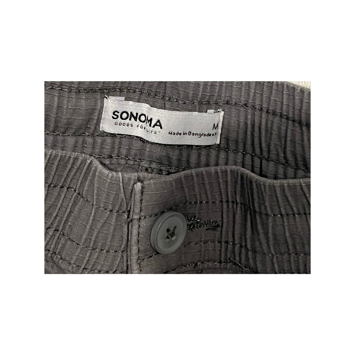 Sonoma Gray Joggers Mens Medium 31x30
