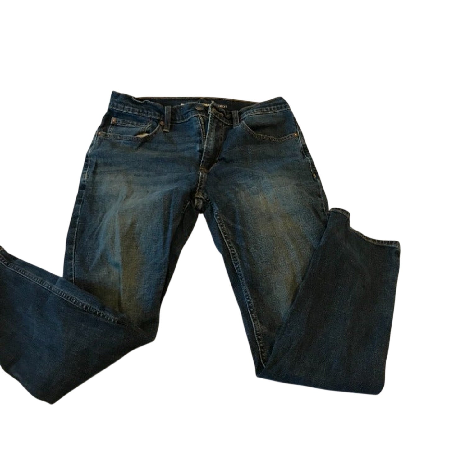Jeans droits bleus pour homme Old Navy Taille 31x32
