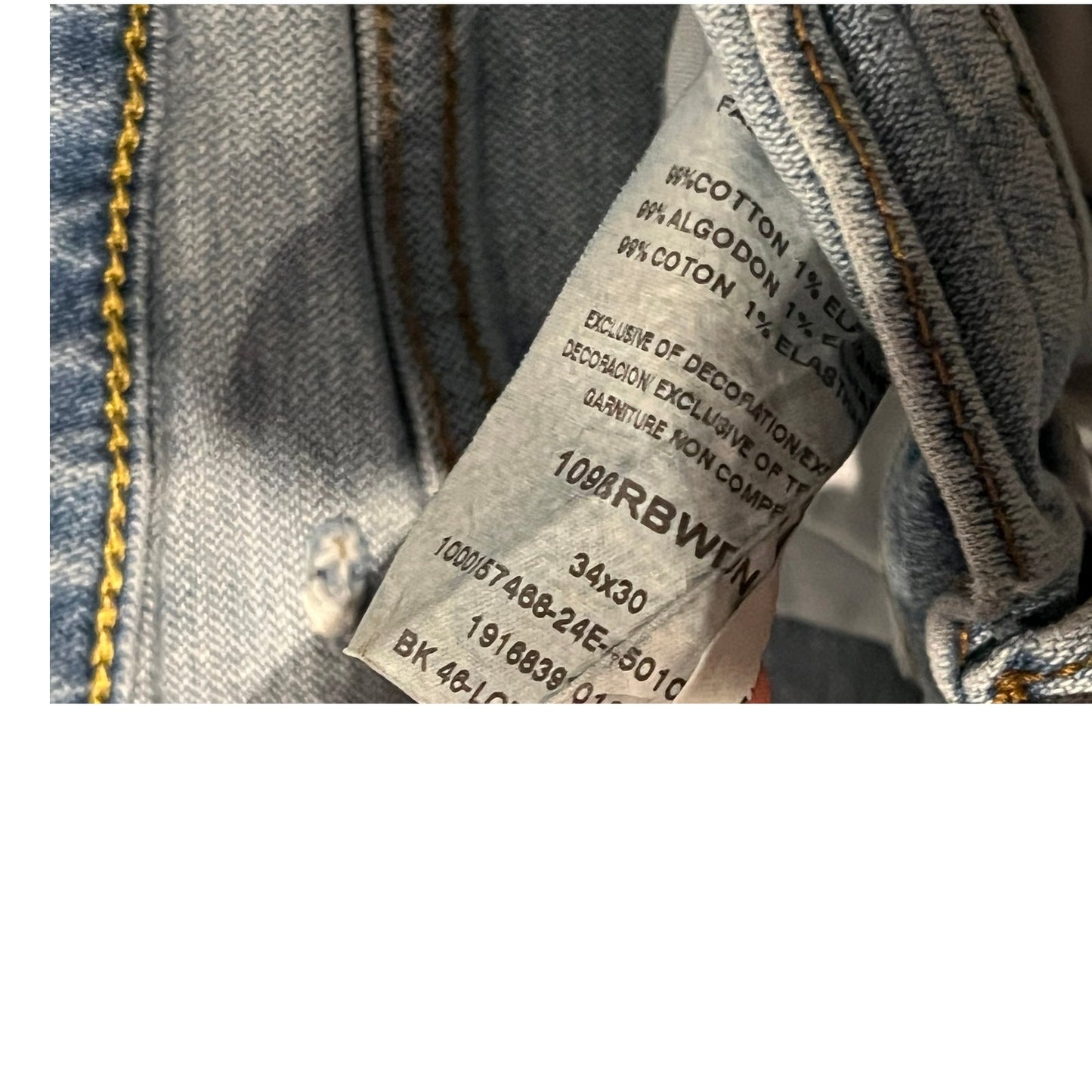 Wrangler Relaxed Boot Jeans para hombre 34x30