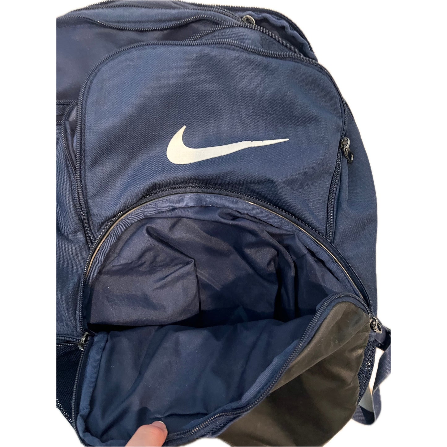 Nike Brasilia 9.5 Training Backpack XL 30L Navy Blue Black