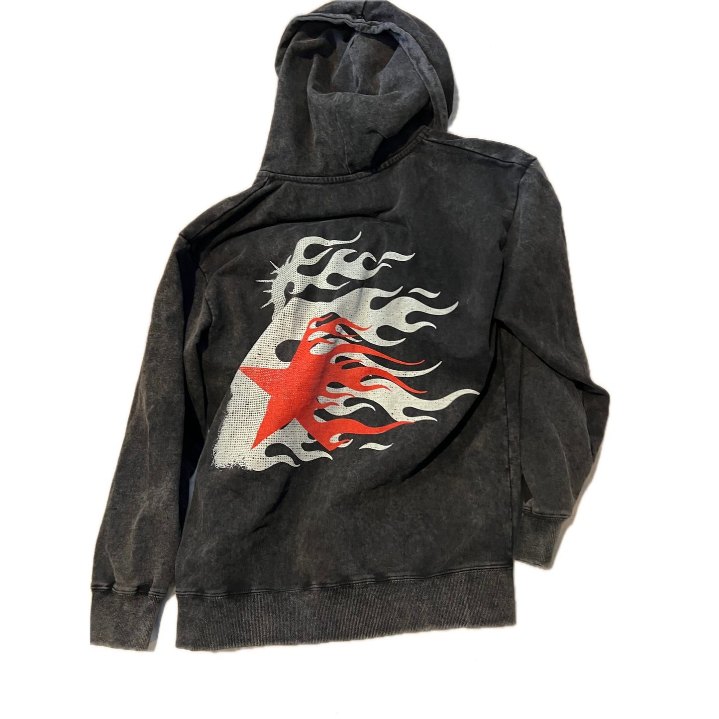 Sudadera con Capucha y Cremallera Completa para Hombre, Talla Grande, con la inscripción "Firm Faith God is My Strength"