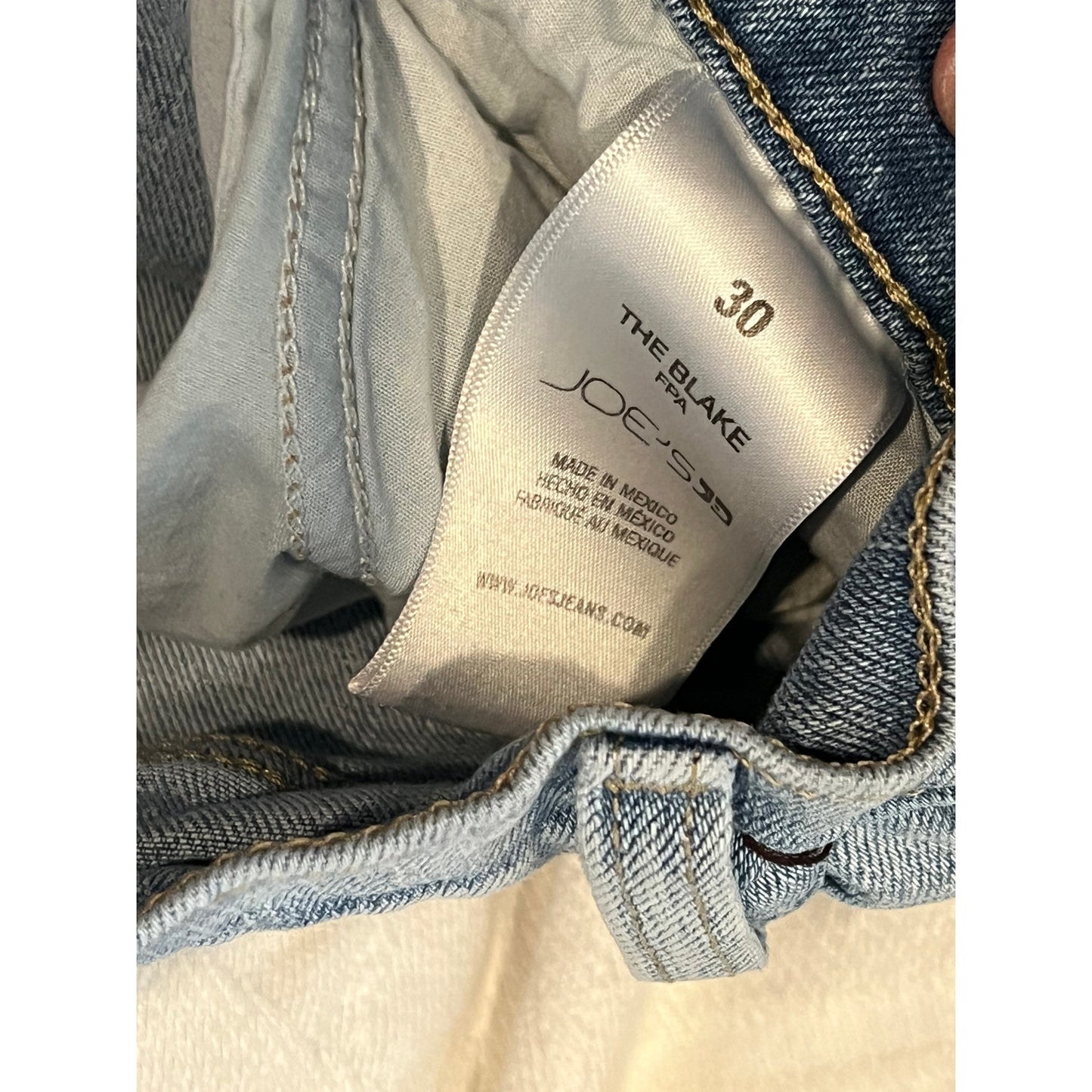 Joe's The Blake Jeans de pernera ancha de tiro alto para mujer 30x33