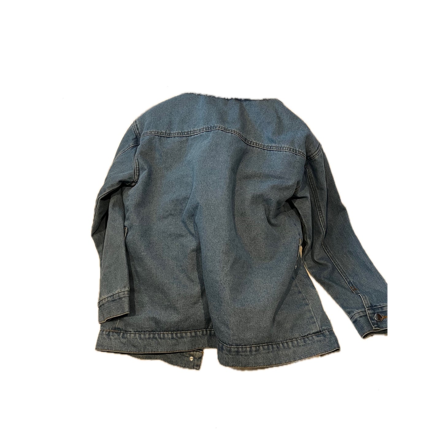 Story on Los Angeles insulated denim Jacket Womans Medium