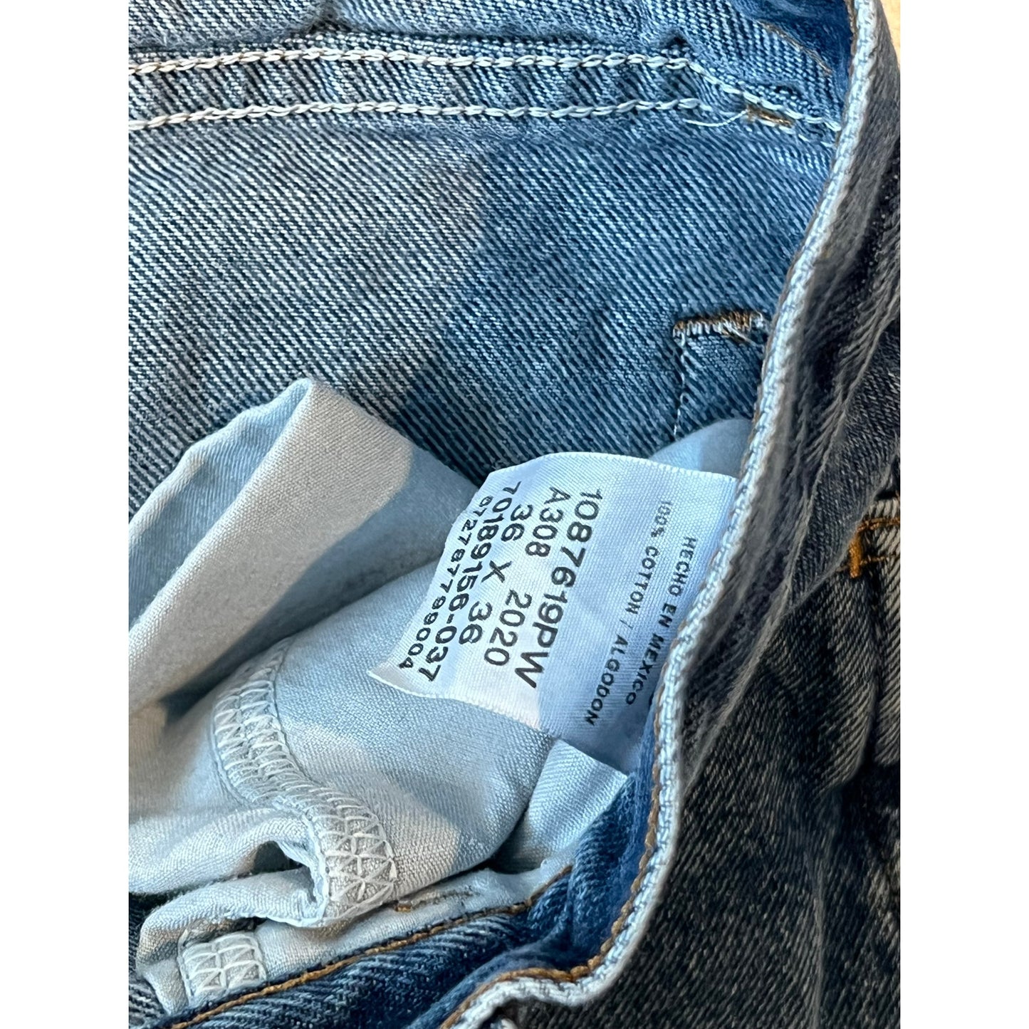 Rustler Blue Straight Leg Jeans, Men's 36x36