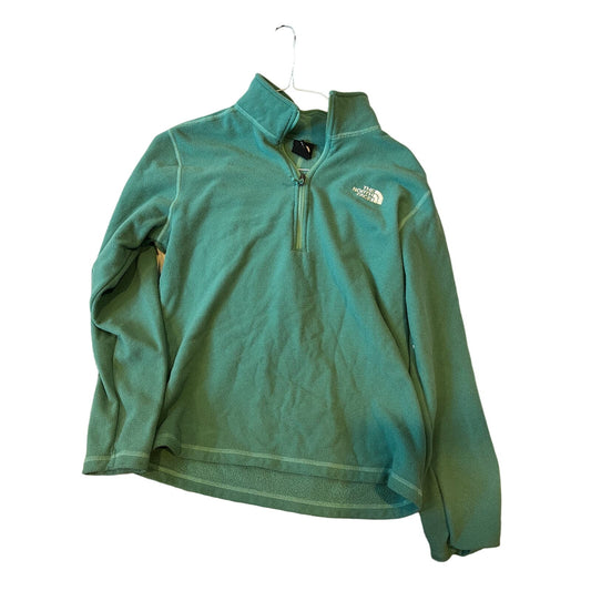 The North Face Sea Green 1/4 Zip Pullover Mens L