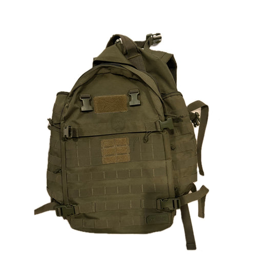 Highland Tactical Green Backlash Canvas Backpack XL
