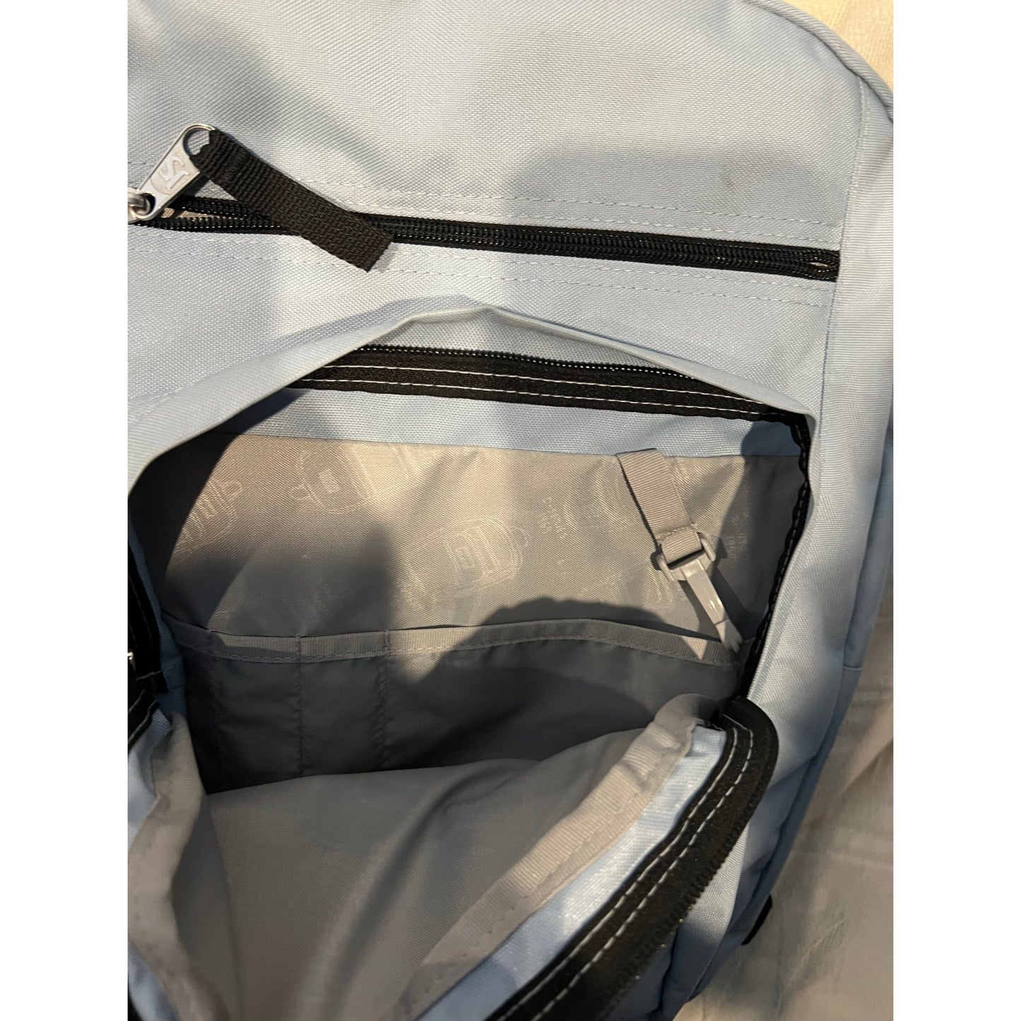 Sac à dos gris JanSport Big Student 3 sections