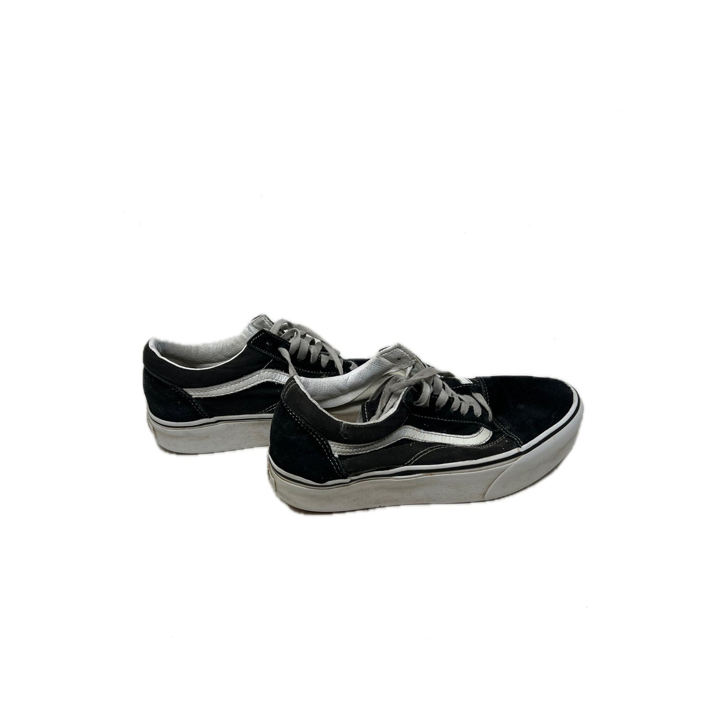 Vans Black Low Top old Skool Suede Shoes Mens 8.5