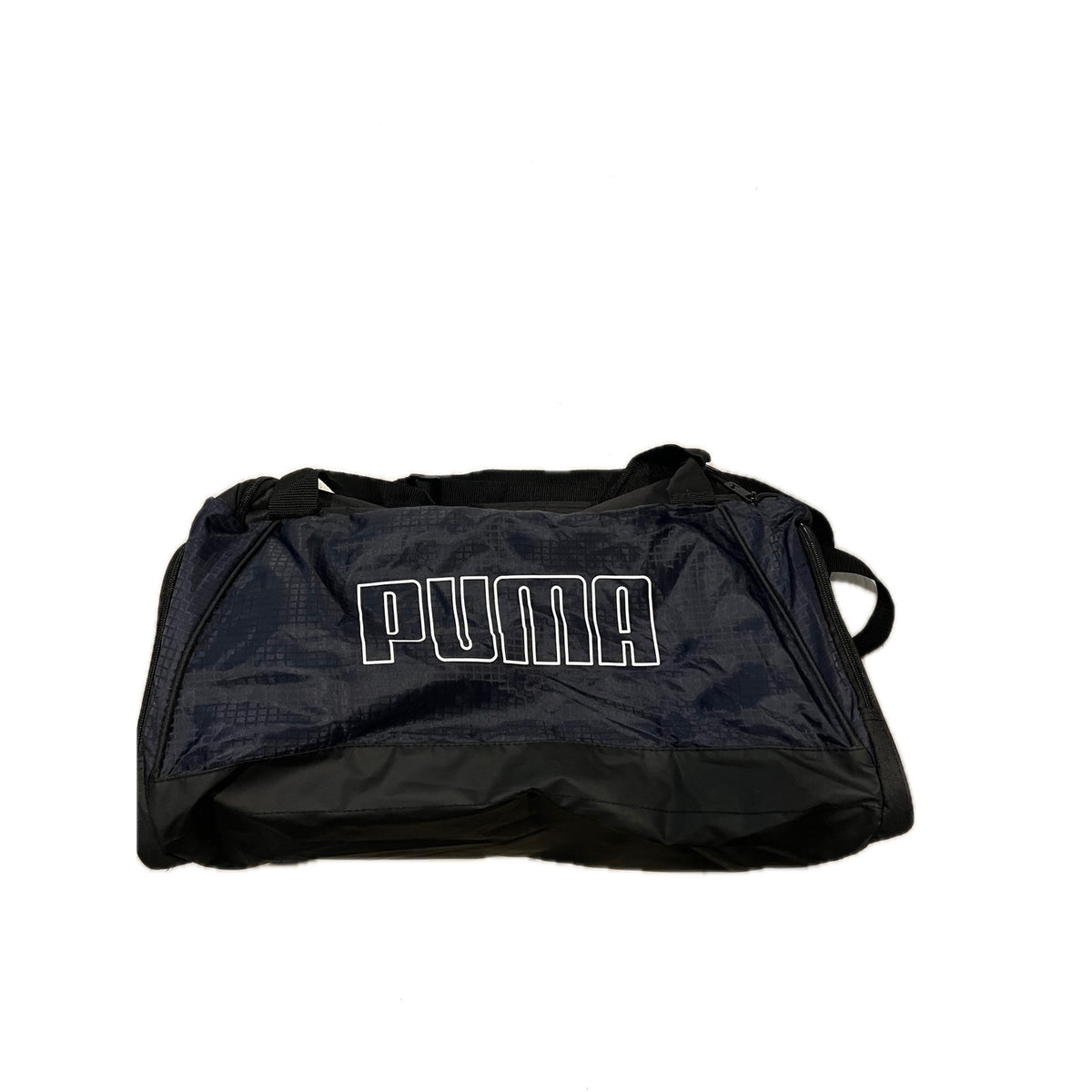 Puma Accelerator Blue Black White Duffel Bag 21"x10.5"x9.5"