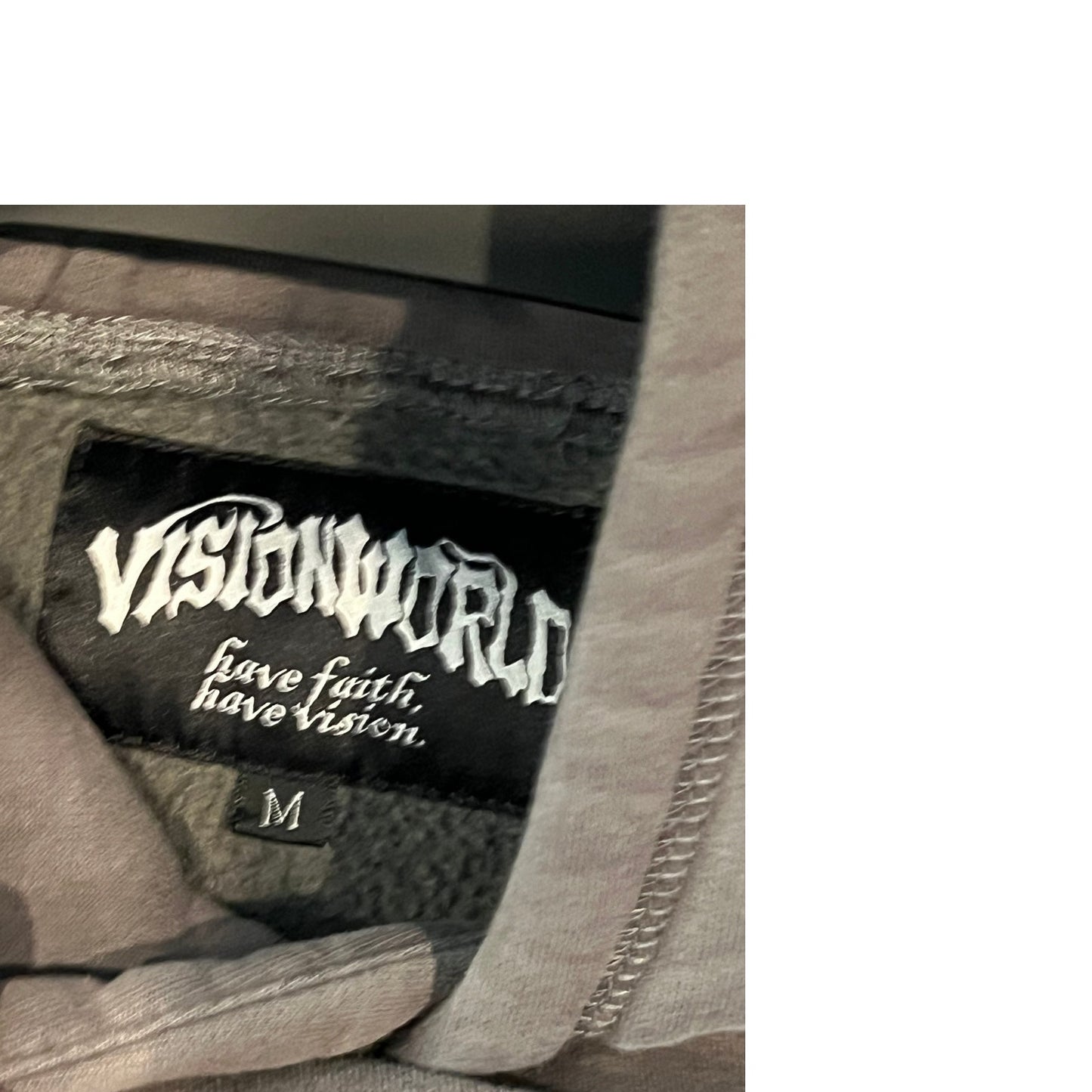 Visionworld Have Faith Have Vision Hoodie Mens Med