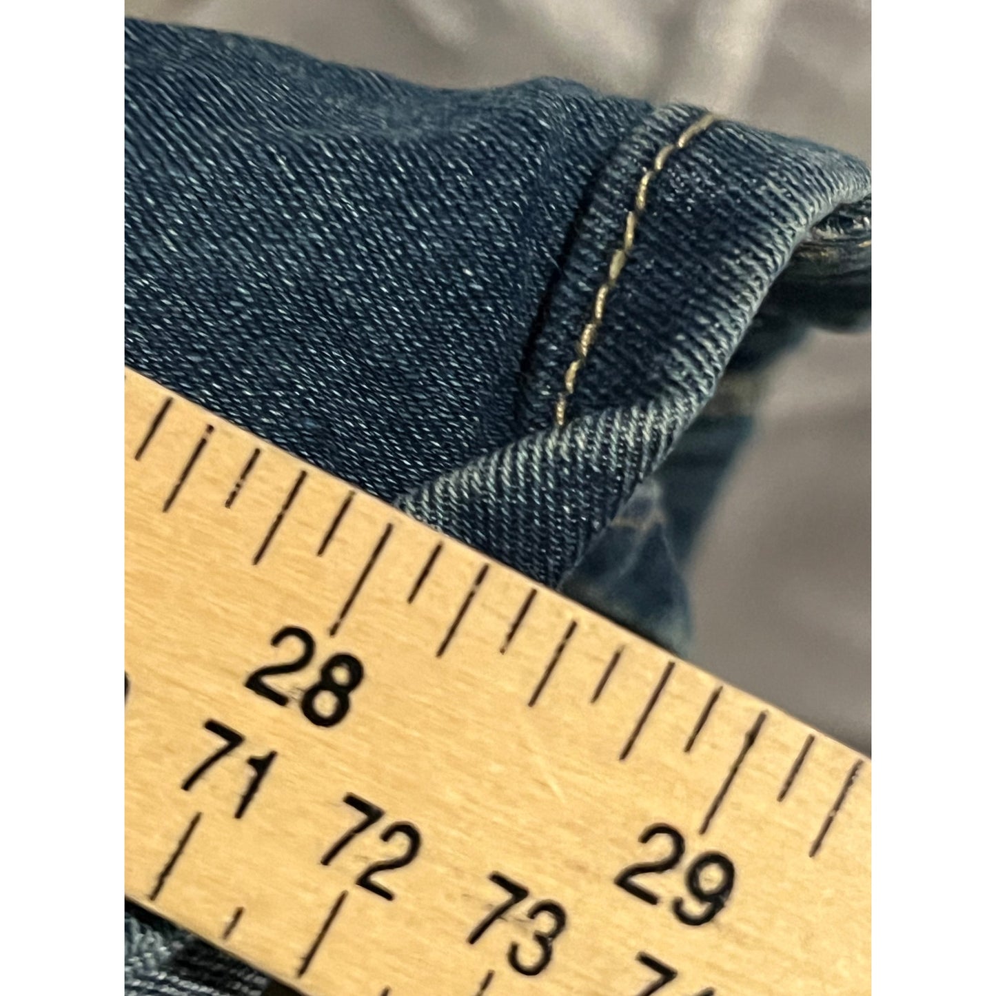Shein Jean évasé fuselé taille mi-haute Femme 30x29