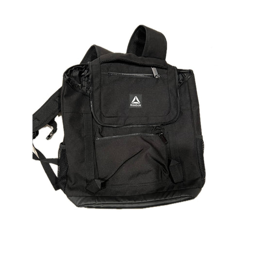 Mochila Reebok Negra para Computadora con Carga Superior