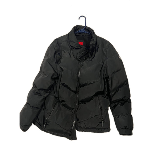 Guess Black Puffer Jacket Mens L