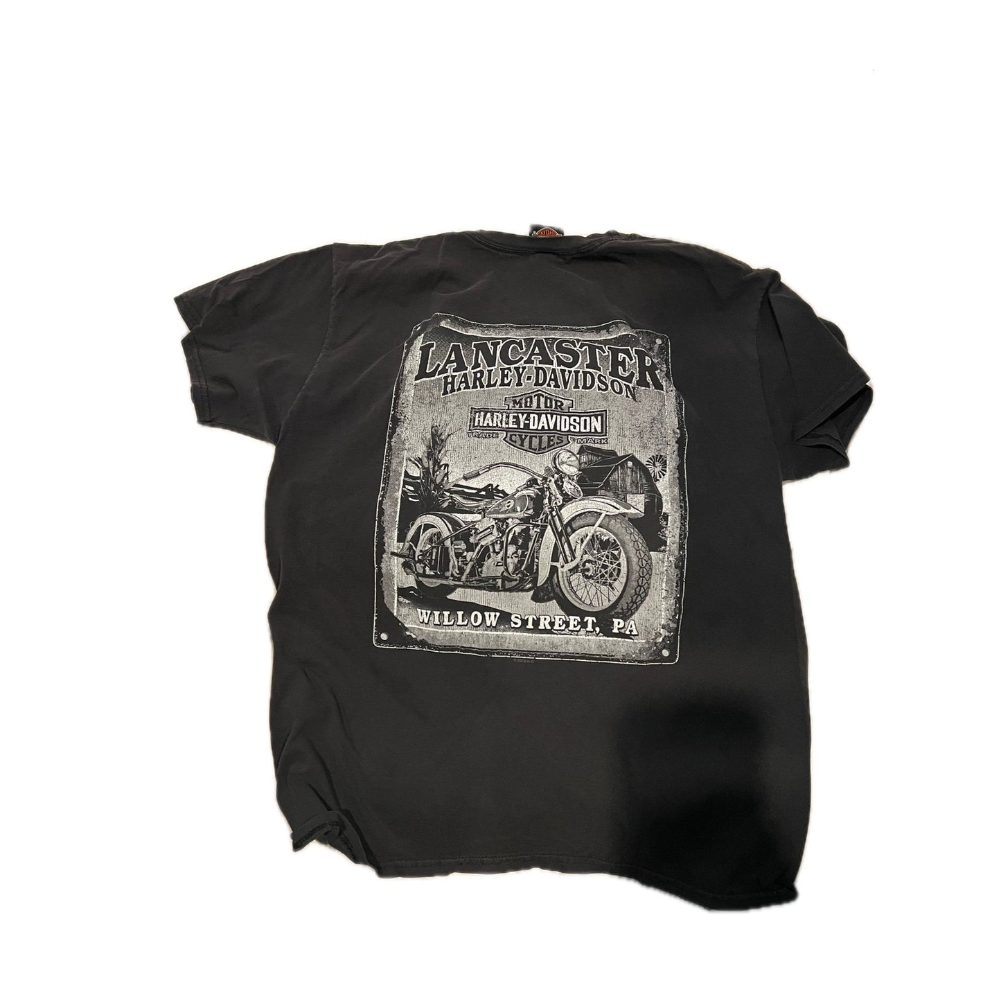 Harley Davidson Lancaster PA T-Shirt Mens Large