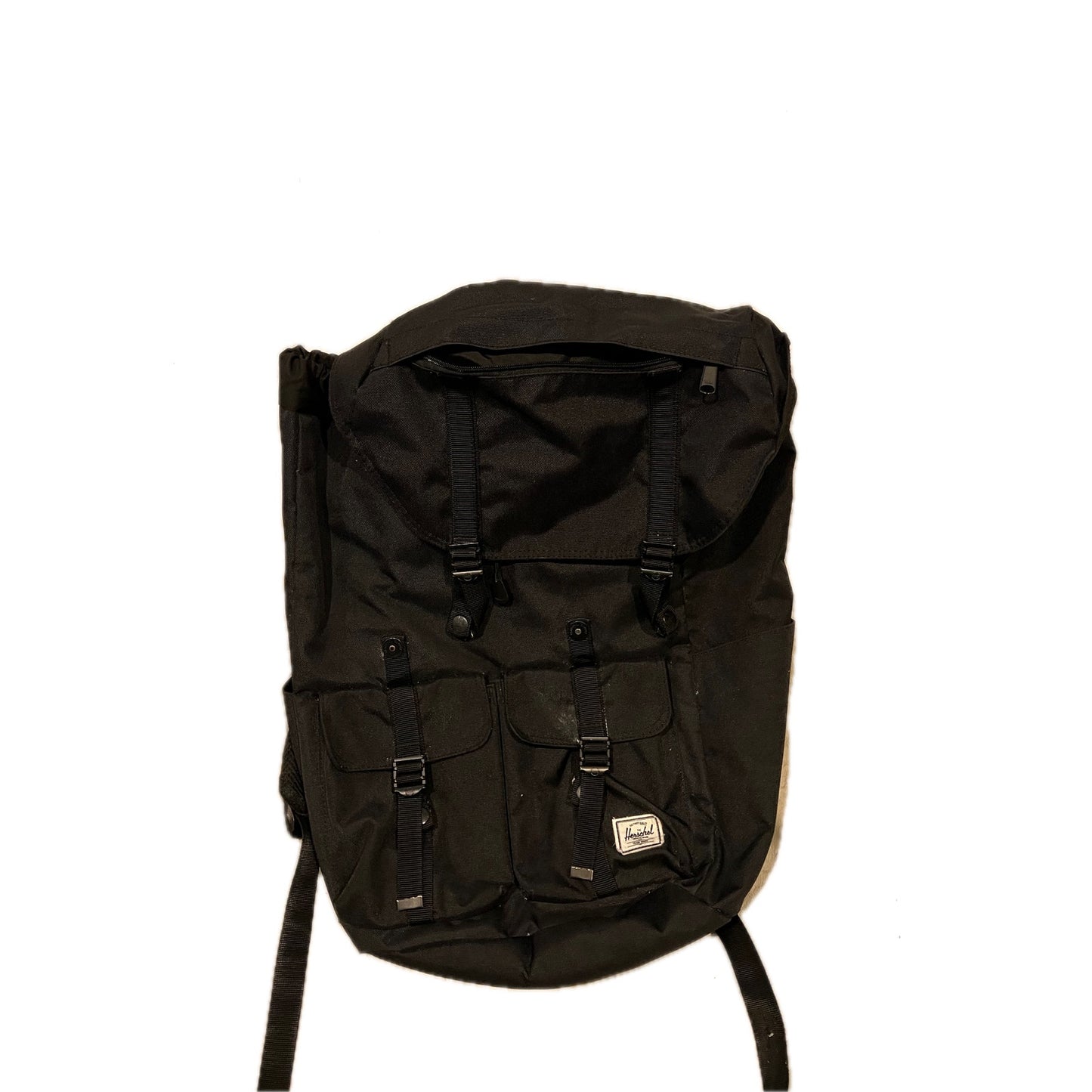 Herschel Classic Buckingham Black Red Backpack 35L