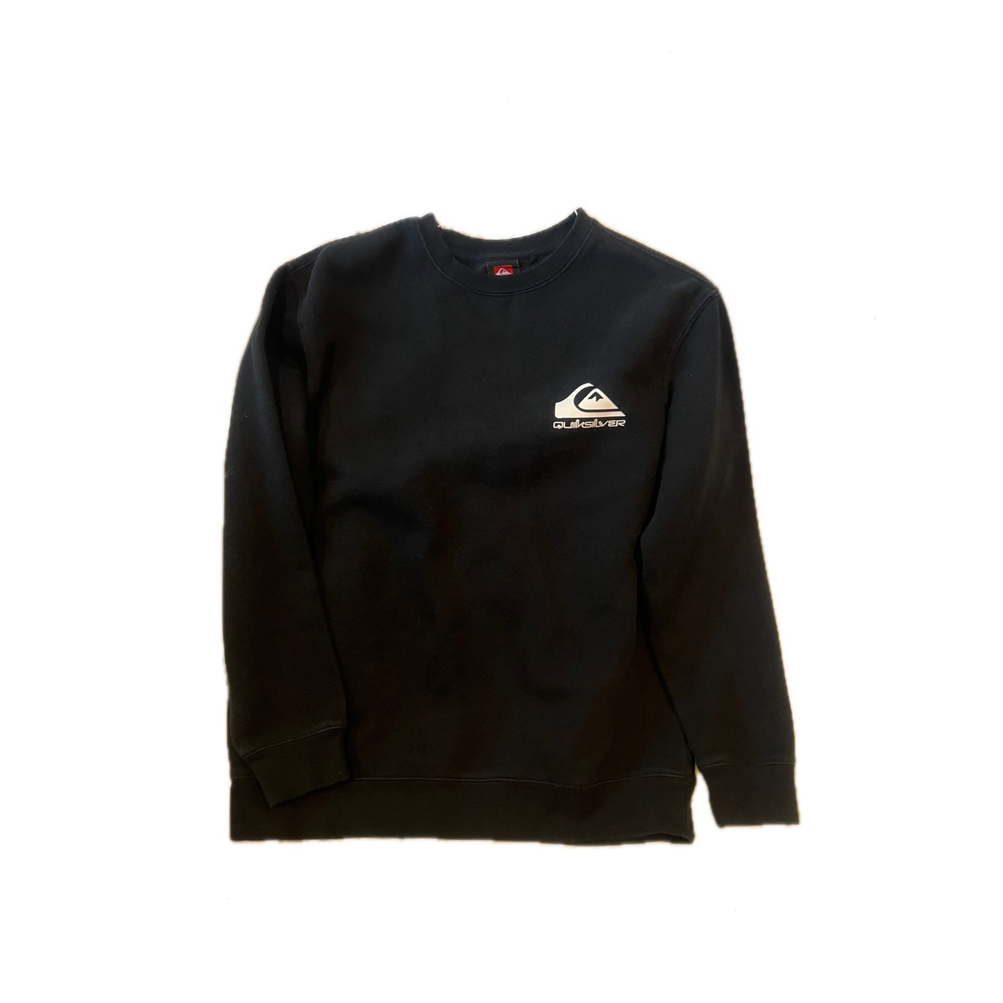 Quiksilver Black Crewneck Sweatshirt Mens S