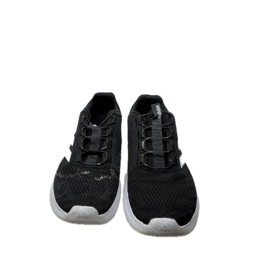 2024 Adidas Cloudfoam Comfy EL Black White Mens 10