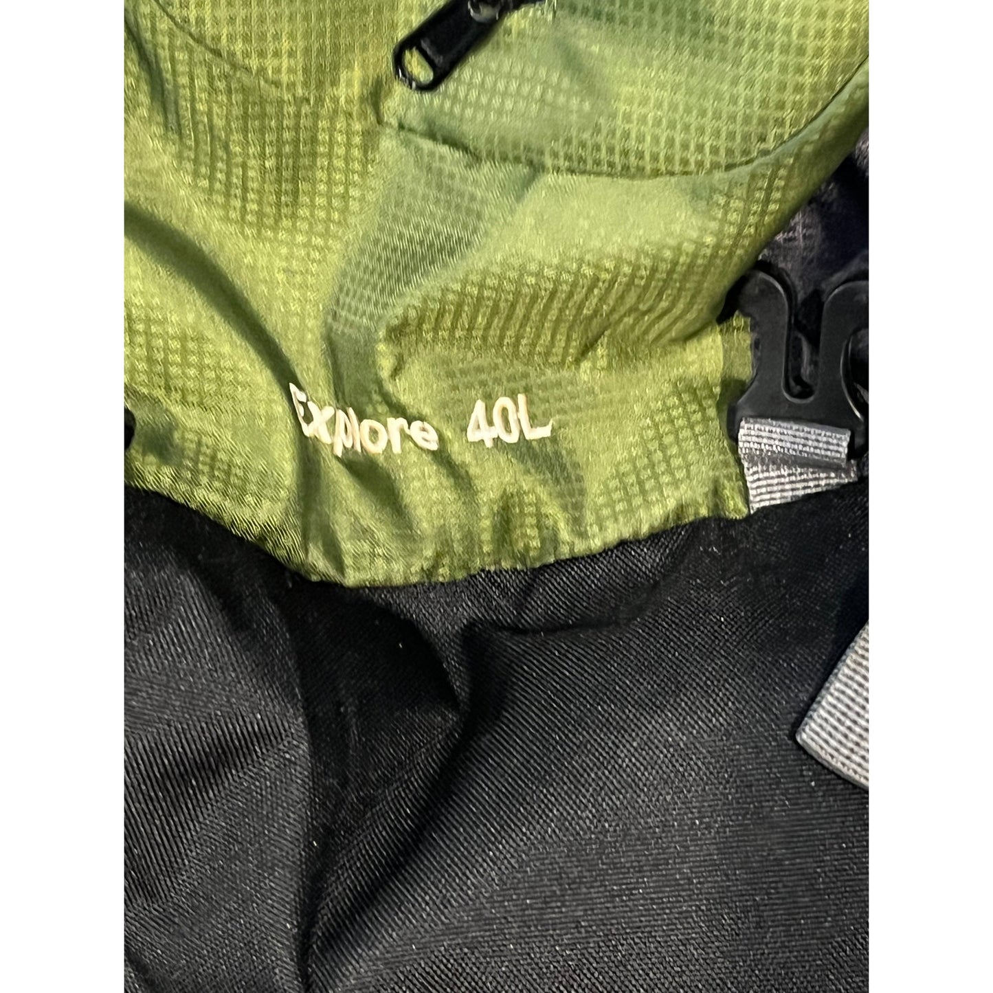 Notu Explore 40L Green Black Hiking Backpack
