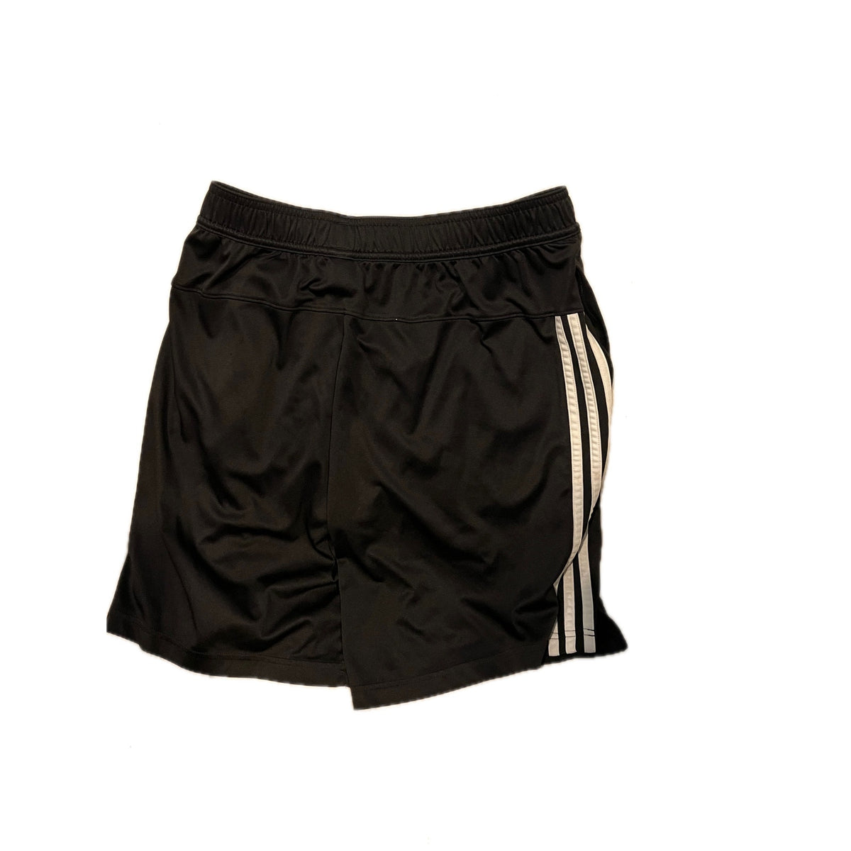 Adidas Three Strip Black Blue Shorts Mens Med 8" Inseam