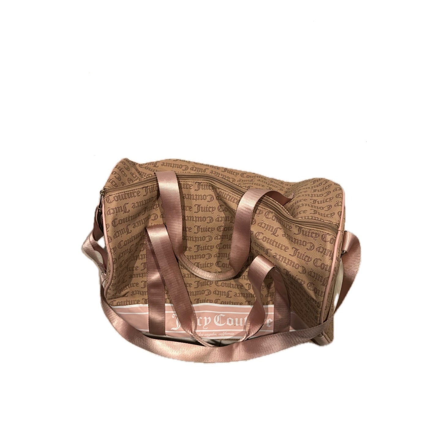 Juicy Couture Billboard-Duffle Weekender Travel Pink Bag
