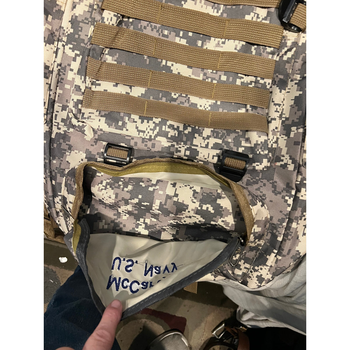 Kalston Mountaineering High-Capacity Backpack 80L Urban Camo