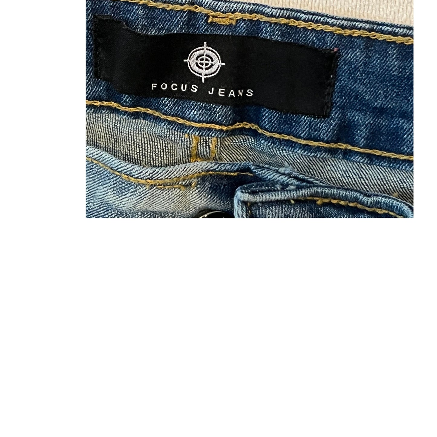 Focus Jeans Jeans Azules Rotos Para Hombre 36x32
