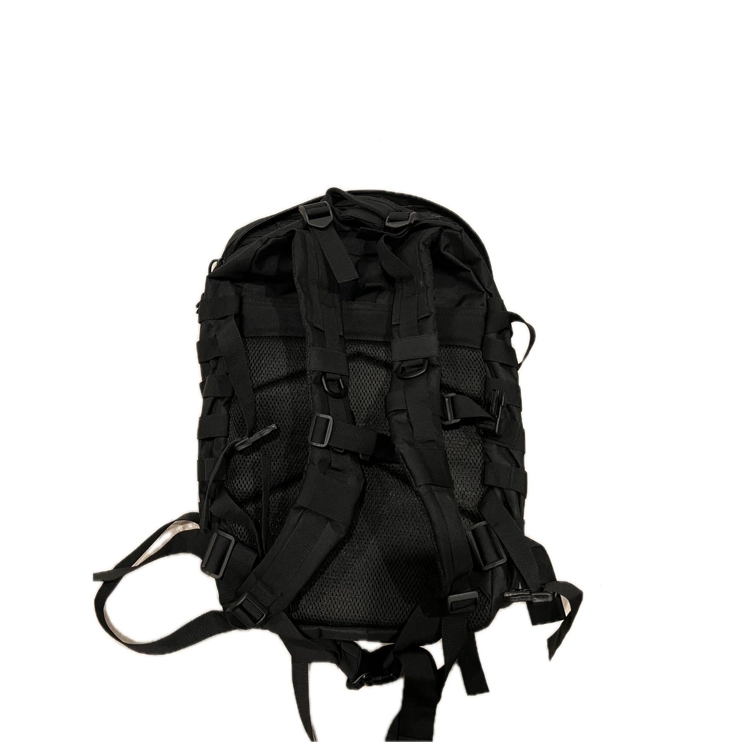 Generic Black Canvas Tactical Backpack