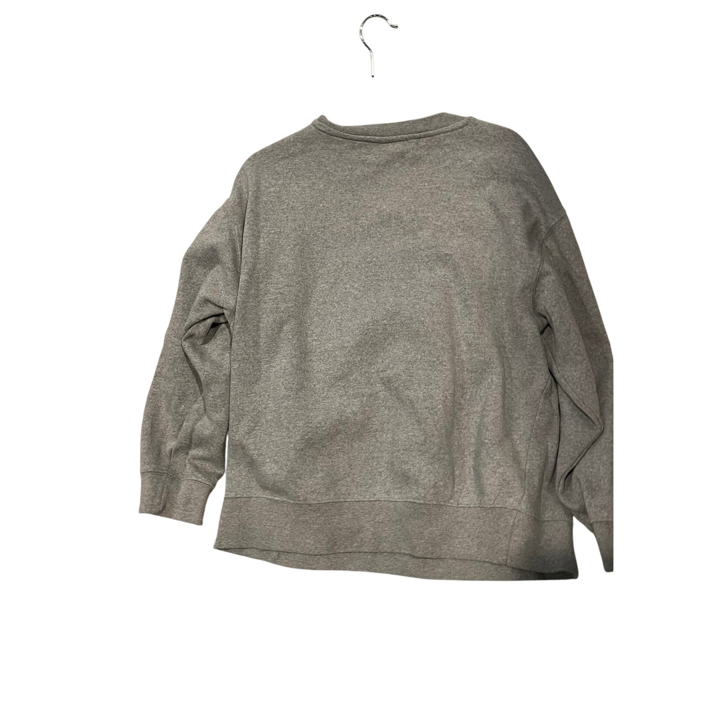 Sudadera Gap gris cuello redondo para hombre, talla L