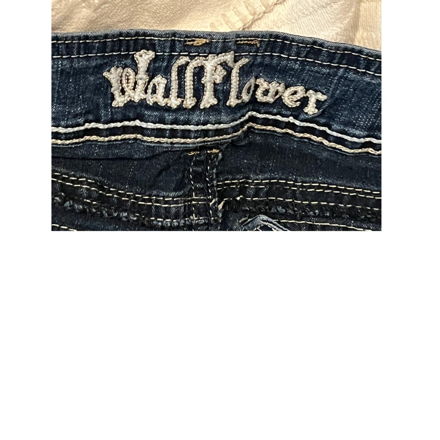 Wallflower Flared Leg Blue Jeans Womans Sz 13