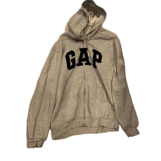 The Gap Gray Full Zip Up Hoodie Mens Large