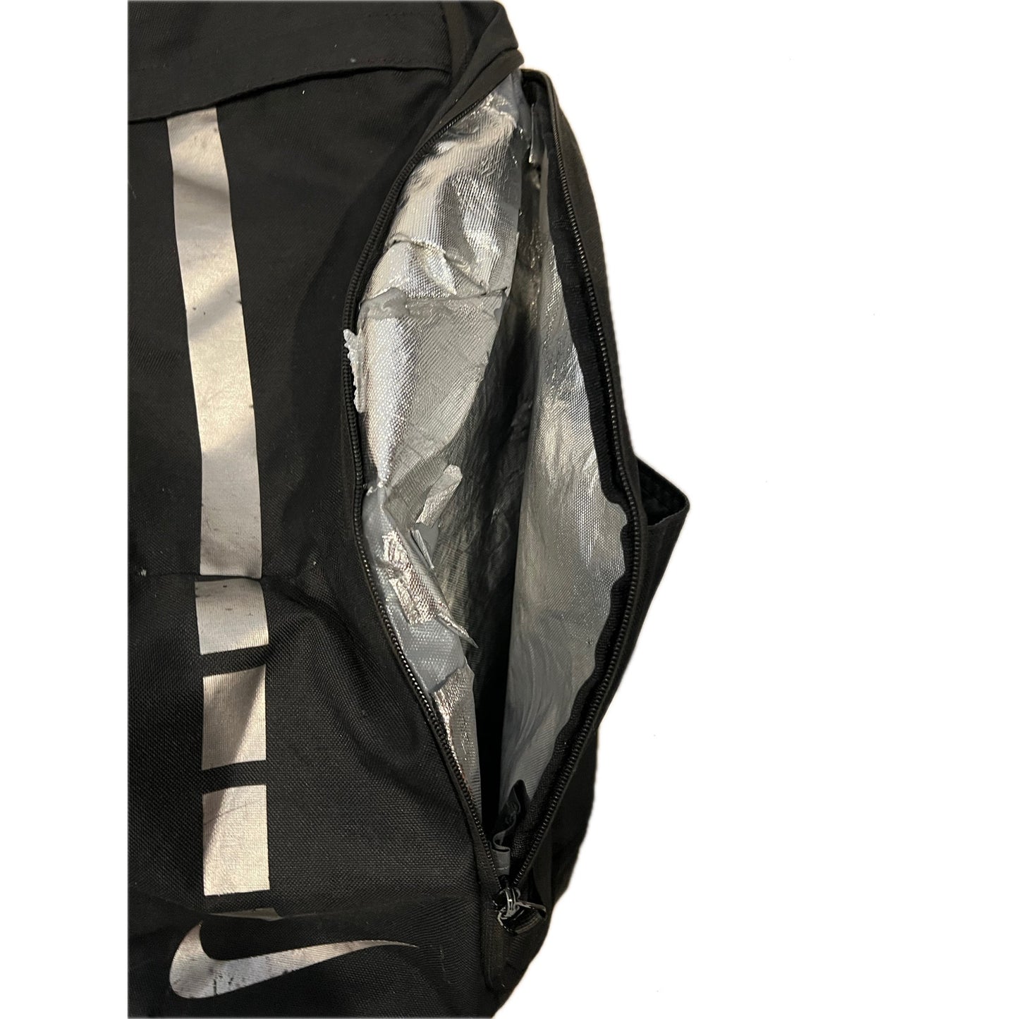 Nike Elite Gamebag Black Silver Backpack Classic Version