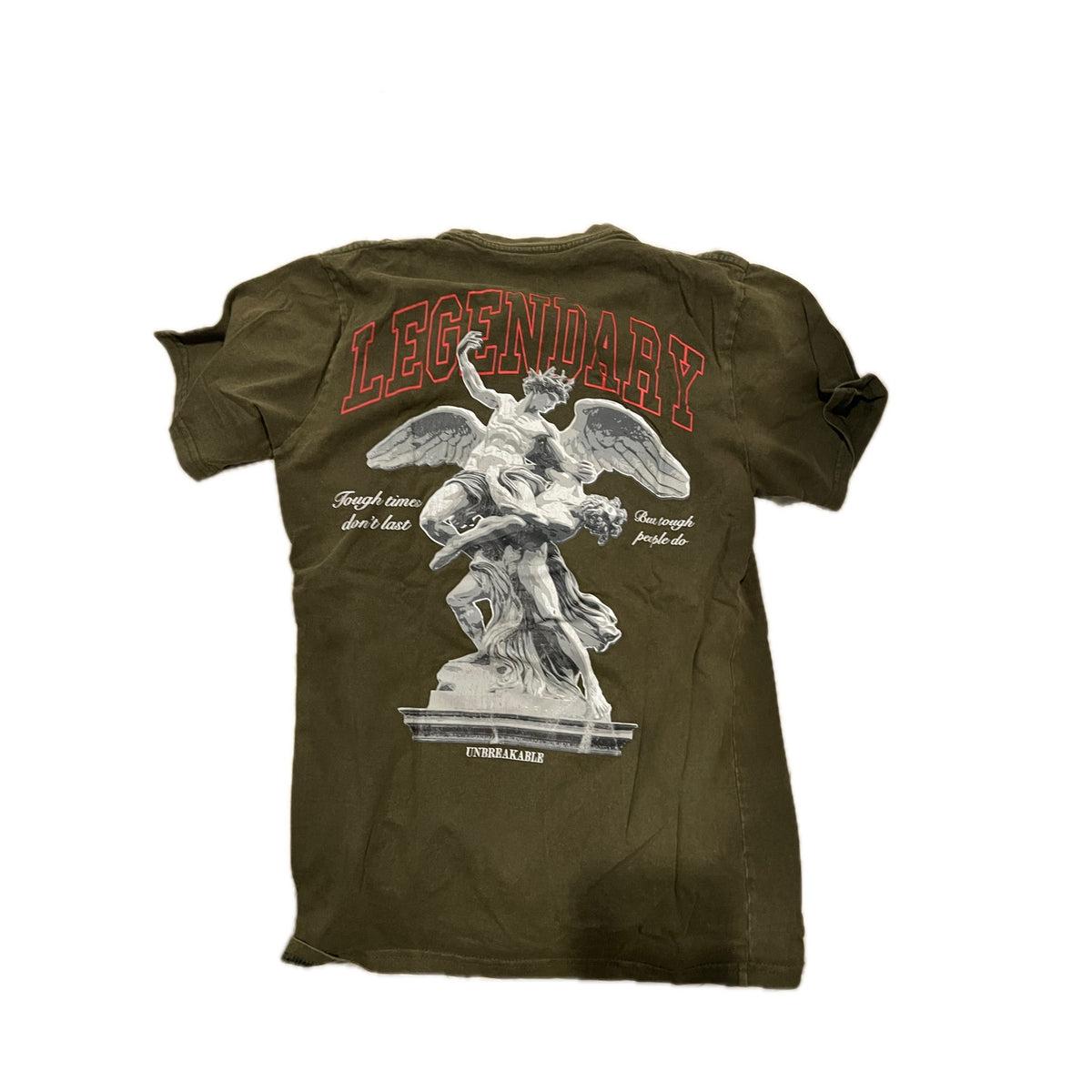 Launder Olive Green Legendary T-Shirt Mens Small