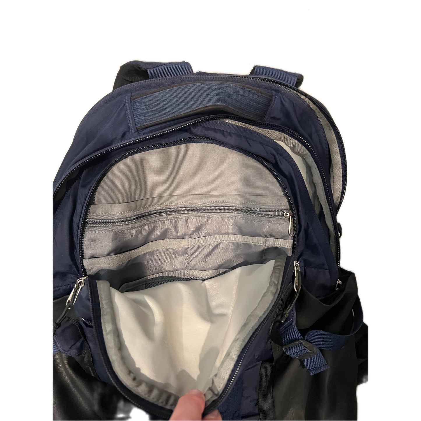 The North Face Recon Blue Black Backpack