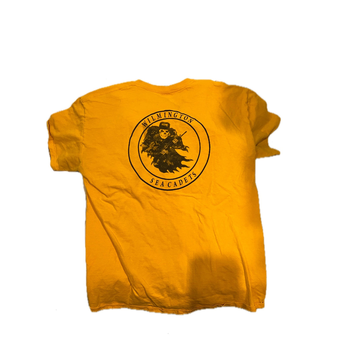 US Navy Sea Cadet Corp Wilmington Yellow T-Shirt Mens Large