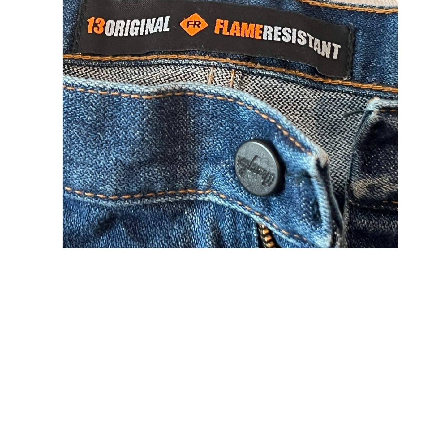 Wrangler Fire Resistant Regular Fit Jeans, Men's 35x36