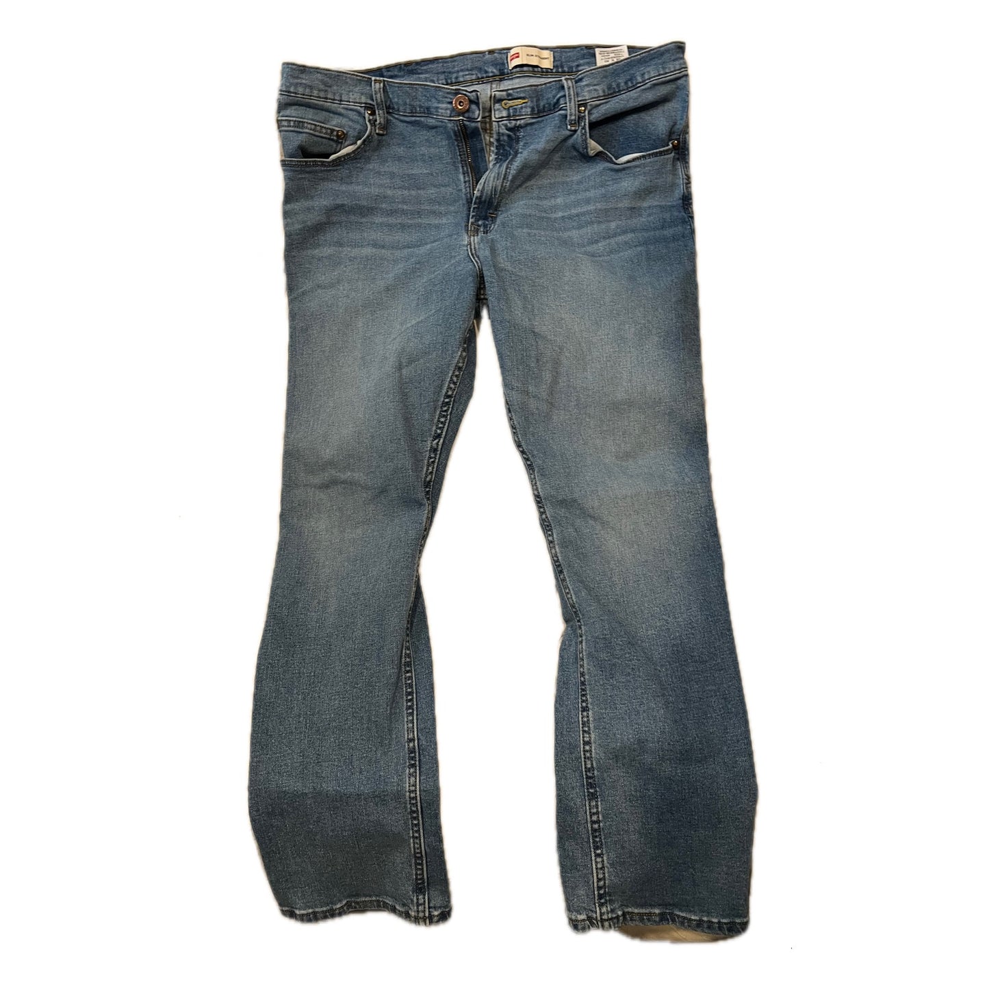 Wrangler Slim Straight Jeans Mens 38x30