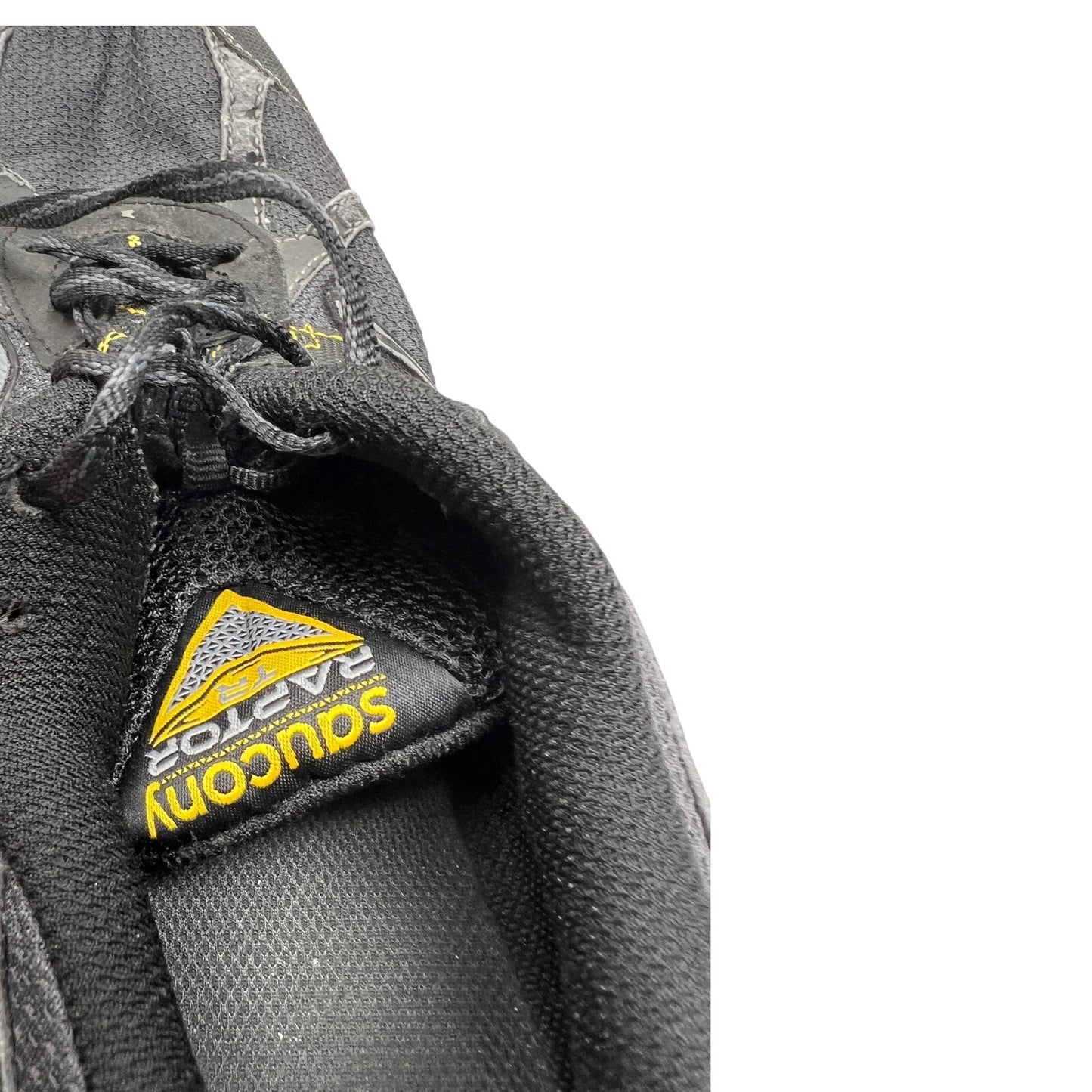 Saucony Mens Grid Raptor TR Gray Running Sneakers Size 10.5