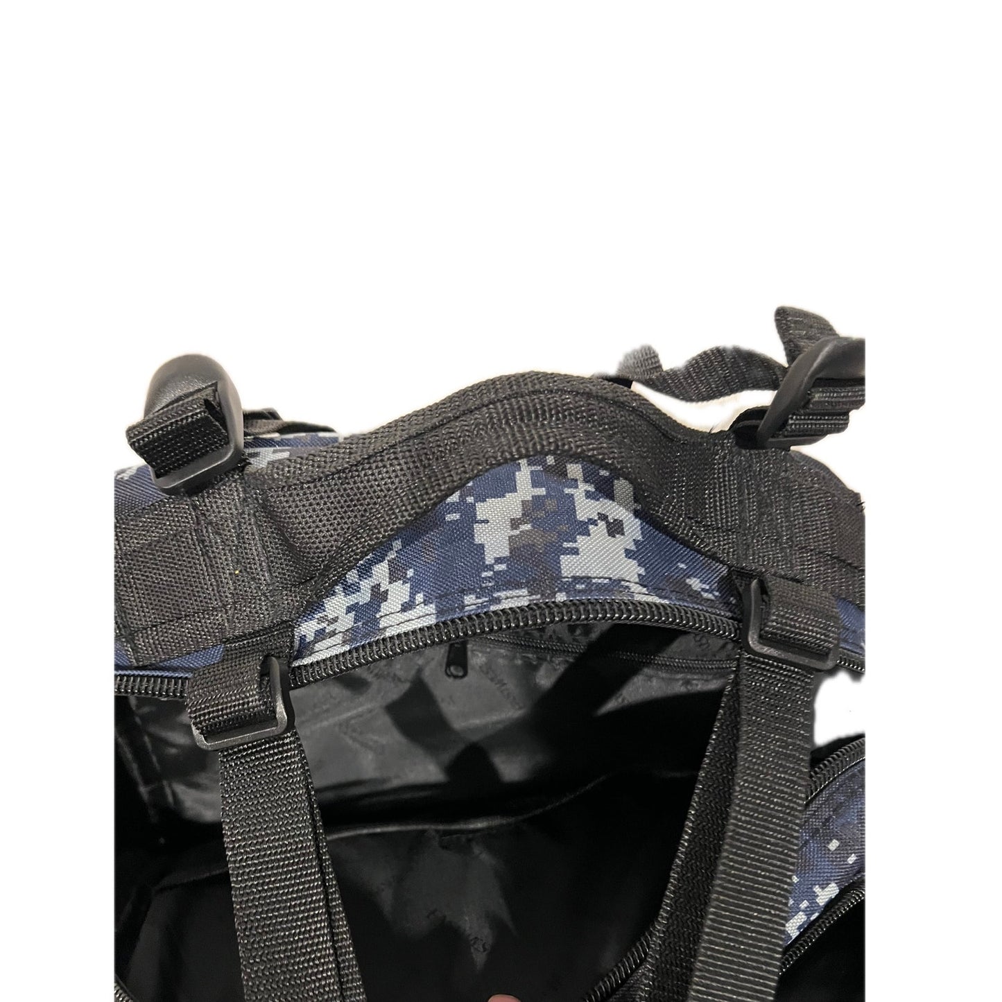 Generic Blue Black Camo Tactical Backpack