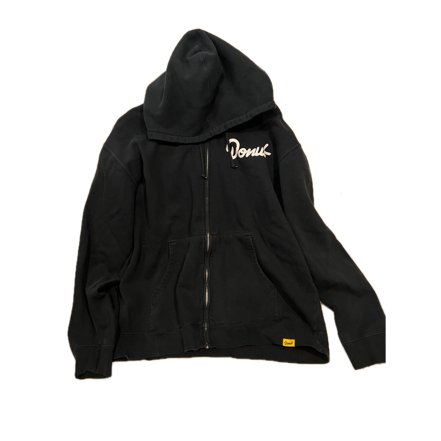 Donut Black Pullover Hoodie Mens XL