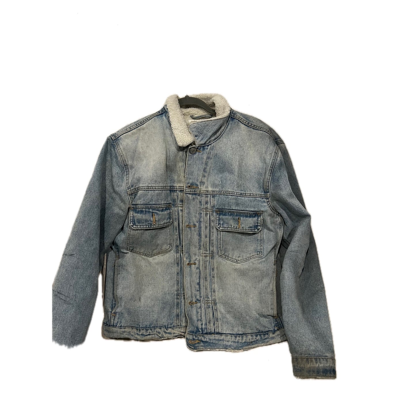 Chaqueta vaquera forrada de sherpa para hombre Pacsun Talla L