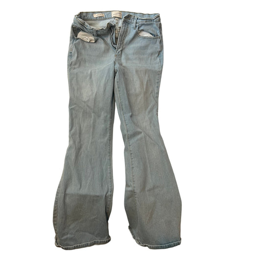 Universal Thread Jeans Acampanados de Tiro Alto para Mujer Talla 12L