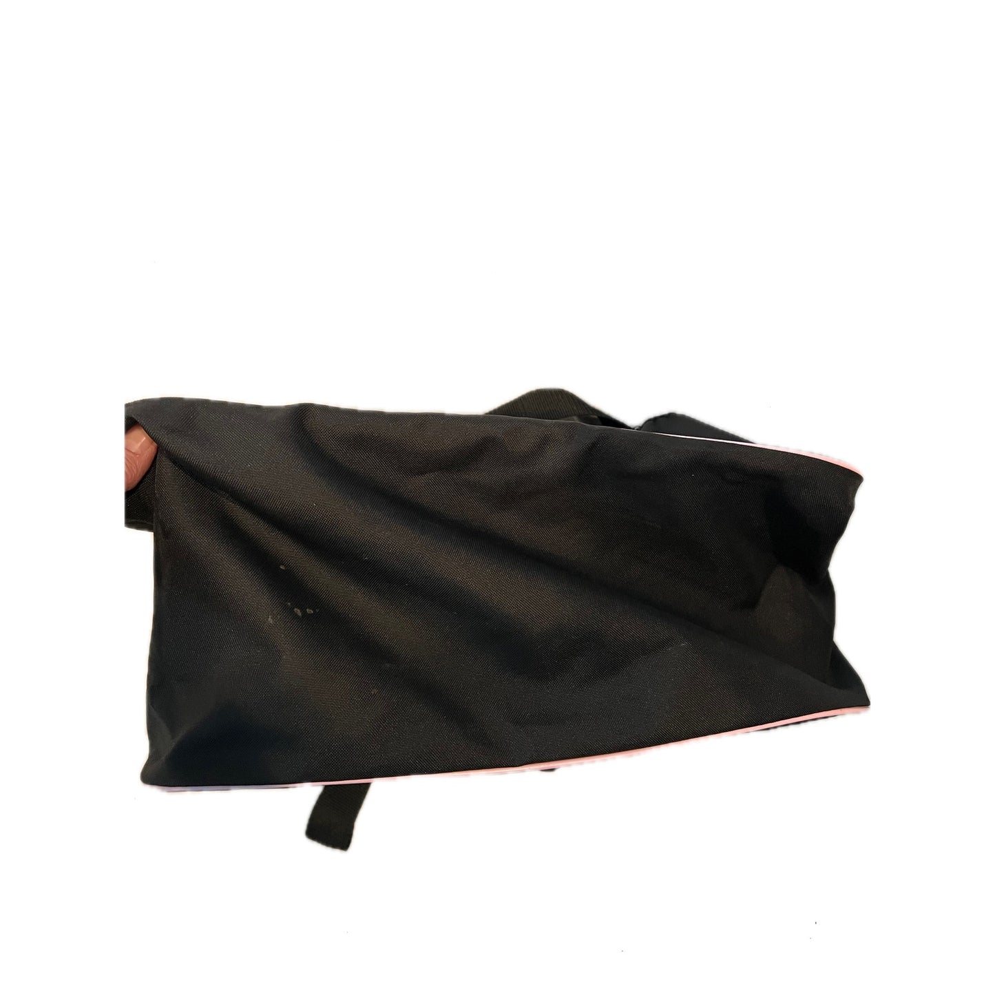Adidas Defender Small 16"x10"x8" Black Salmon Duffel Gym Bag