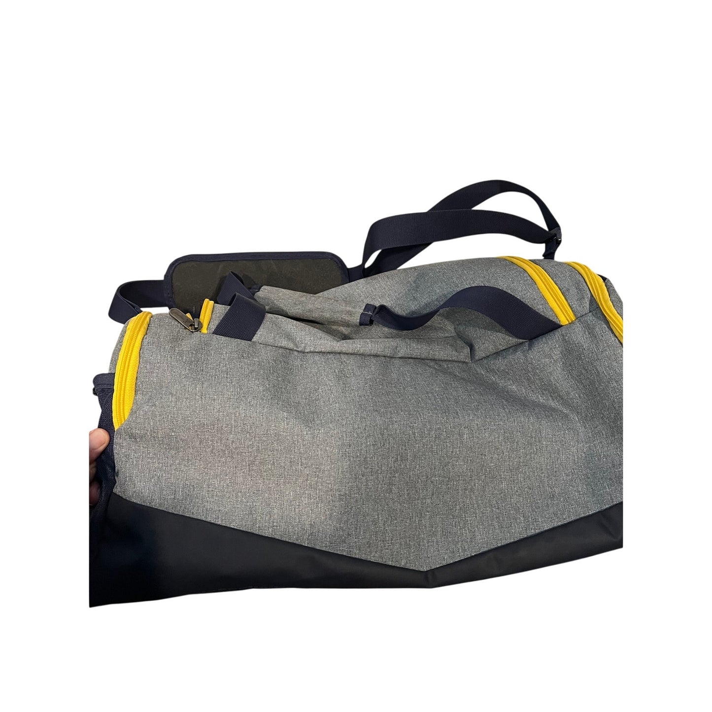 Under Armour Undeniable 18"x9"x9" Gray Black Duffel Gym Bag