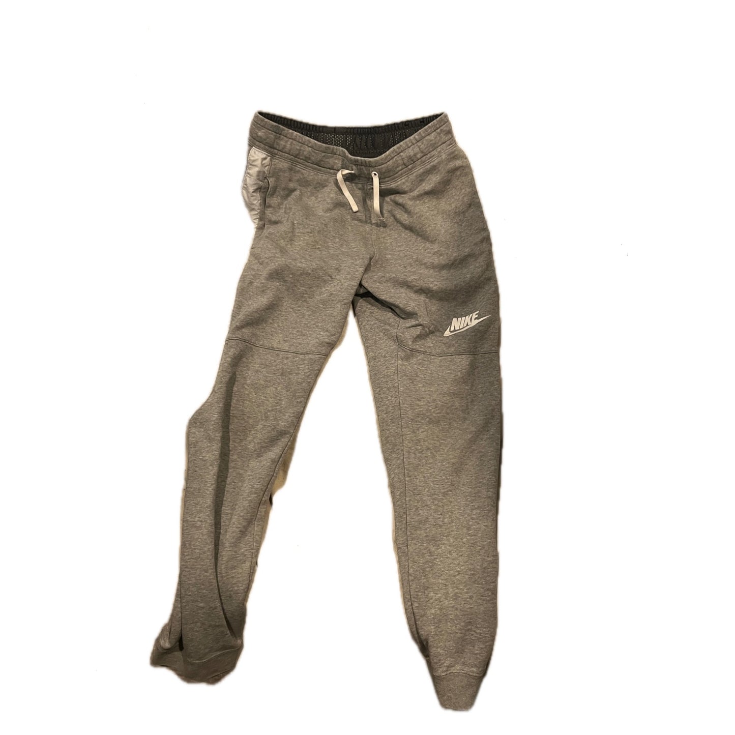 Nike Gray Dri Fit Thin Warm Up Pants Mens Medium