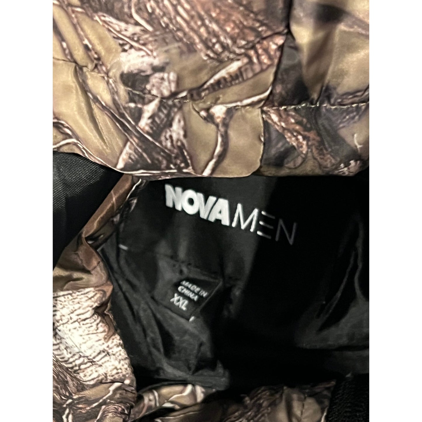 Nova Mens Mossy Oak Pattern JacketField Coat Mens XXL